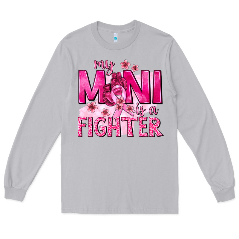 My Mini Is A Fighter With Ribbon Long Sleeve Tee by texasbilliewilder | Teevron