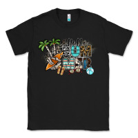 Black hello summer Classic Tee - SublimationCraftShop