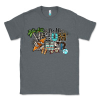 Charcoal Heather hello summer Classic Tee - SublimationCraftShop