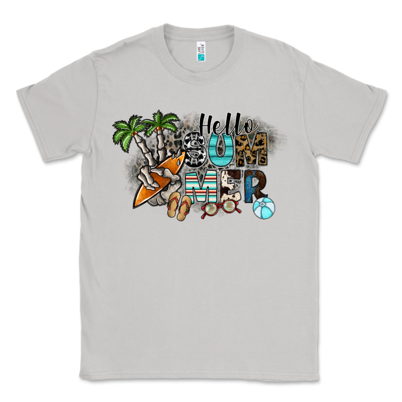 Hello Summer Classic Tee by SublimationCraftShop | Teevron