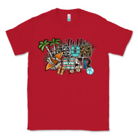 Red hello summer Classic Tee - SublimationCraftShop