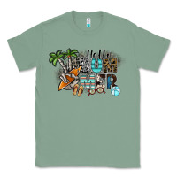 Sage hello summer Classic Tee - SublimationCraftShop
