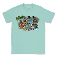 Seafoam hello summer Classic Tee - SublimationCraftShop