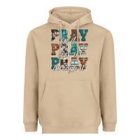 Mushroom pray on it pray over it pray through it Heavyweight Hoodie - Artiststas
