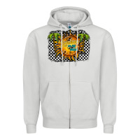 Dove Grey sunshine on my mind Zipper Hoodie - RacoonDesign