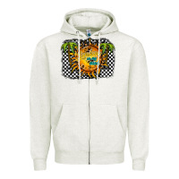 Oatmeal Heather sunshine on my mind Zipper Hoodie - RacoonDesign