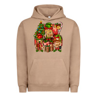 Pigment Burro Christmas Elf Truck Urban Hoodie - BundleAndBundleShop