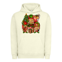 Pigment Pistachio Christmas Elf Truck Urban Hoodie - BundleAndBundleShop