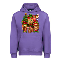 Tulip Christmas Elf Truck Urban Hoodie - BundleAndBundleShop