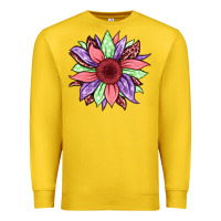 Lemon easter spring sunflower Premium Sweatshirt - Jasminsmagicworld