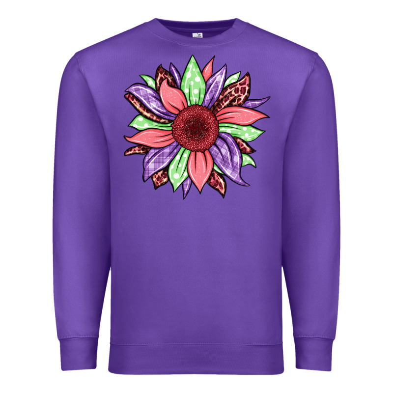 Easter Spring Sunflower Premium Sweatshirt by Jasminsmagicworld | Teevron