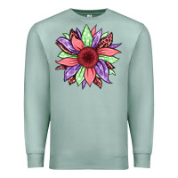 Seafoam easter spring sunflower Premium Sweatshirt - Jasminsmagicworld