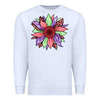 White easter spring sunflower Premium Sweatshirt - Jasminsmagicworld