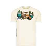 Vintage Arctic camping coffee cups Vintage Tee - texasbilliewilder