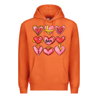 Carrot sketch hearts Premium Hoodie - MaliasSmallBusiness