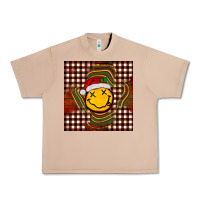 Burro Christmas smiley face Urban Heavy Tee - BarkalooDesign