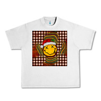 Lunar Rock Christmas smiley face Urban Heavy Tee - BarkalooDesign