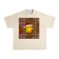 Sandshell Christmas smiley face Urban Heavy Tee - BarkalooDesign