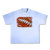 Grape Ice American football background Urban Heavy Tee - texasbilliewilder