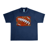 Navy American football background Urban Heavy Tee - texasbilliewilder