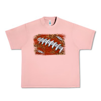 Salmon American football background Urban Heavy Tee - texasbilliewilder