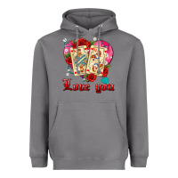 Storm love you playing cards roses and pearls Heavyweight Hoodie - AdoDesignShop