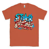 Copper Star spangled and sassy 4th of july Classic Tee - CowGirlArtShop