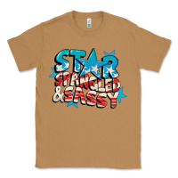 Toasted Coconut Star spangled and sassy 4th of july Classic Tee - CowGirlArtShop