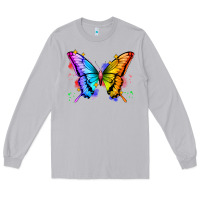Moon Dust rainbow butterfly Long Sleeve Tee - Zillion Design Studio