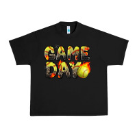 Black game day softball leopard Urban Heavy Tee - Zillion Design Studio