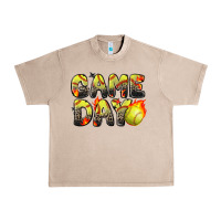 French Oak game day softball leopard Urban Heavy Tee - Zillion Design Studio