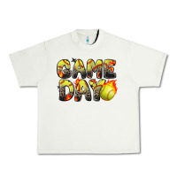 Pistachio game day softball leopard Urban Heavy Tee - Zillion Design Studio