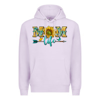 Lilac mom life Premium Hoodie - NancyCooperArtShop