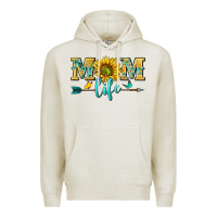 Oatmeal Heather mom life Premium Hoodie - NancyCooperArtShop