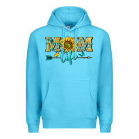 Ocean Blue mom life Premium Hoodie - NancyCooperArtShop