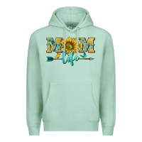 Seafoam mom life Premium Hoodie - NancyCooperArtShop
