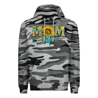 Slate Camo mom life Premium Hoodie - NancyCooperArtShop