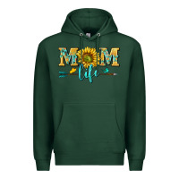 Sports Green mom life Premium Hoodie - NancyCooperArtShop