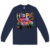 Navy hippie soul Long Sleeve Tee - AdoDesignShop