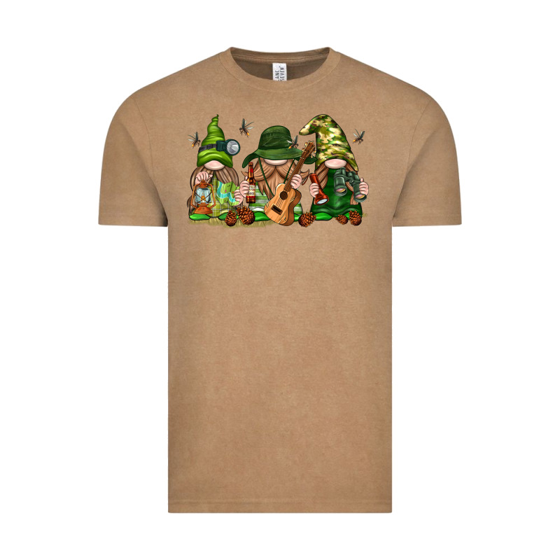 Camping Gnomies Vintage Tee by texasbilliewilder | Teevron