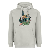 Moon Dust death of the party white Heavyweight Hoodie - JahusDesignShop