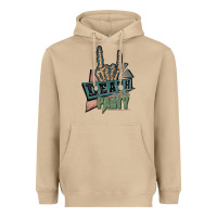 Mushroom death of the party white Heavyweight Hoodie - JahusDesignShop