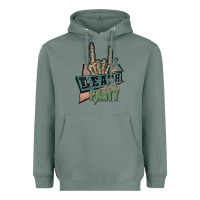 Sage death of the party white Heavyweight Hoodie - JahusDesignShop