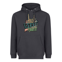 Smoke death of the party white Heavyweight Hoodie - JahusDesignShop