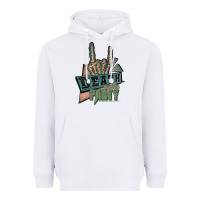 White death of the party white Heavyweight Hoodie - JahusDesignShop