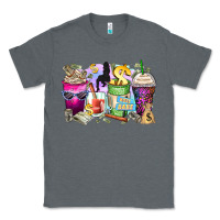 Charcoal Heather boss babe coffee cups Classic Tee - Zillion Design Studio
