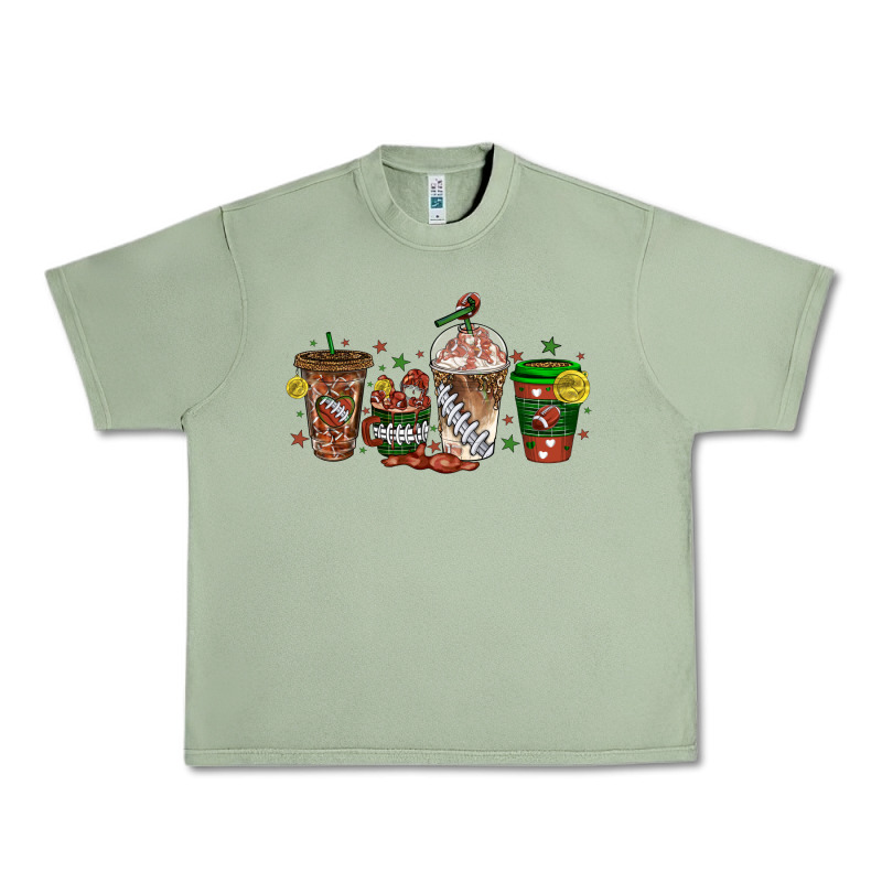 American Football Coffee Cups Urban Heavy Tee by texasbilliewilder | Teevron
