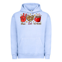 Pigment Grape Ice Peace Love Hot Chocolate Urban Hoodie - BundleAndBundleShop