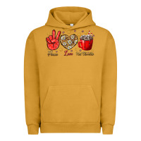 Pigment Peanut Butter Peace Love Hot Chocolate Urban Hoodie - BundleAndBundleShop