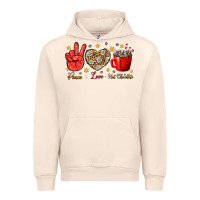 Sandshell Peace Love Hot Chocolate Urban Hoodie - BundleAndBundleShop